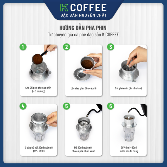 Cà Phê Rang Xay K2 Robusta 454g